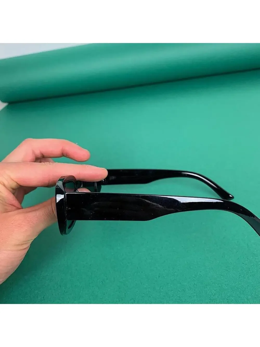 Vintage y2k style style black sunglasses. UVA UVB protection